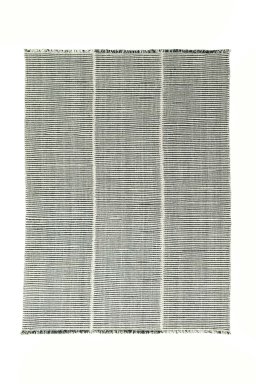 Full view of New Modern Design rug from Iran / Persia, 201 × 151 cm in Gray tones