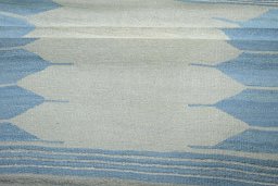 Full view of New Modern Design rug from Iran / Persia, 130 × 120 cm in Gray tones