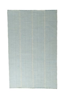 Full view of New Modern Design rug from Iran / Persia, 311 × 202 cm in Blue tones
