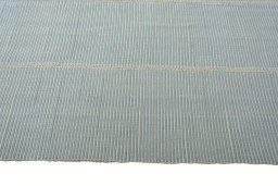 Close-up detail of New Modern Design rug from Iran / Persia showing Wool weave