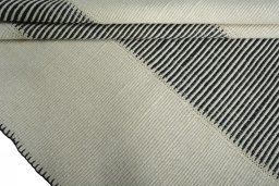 Full view of New Modern Design rug from Iran / Persia, 210 × 152 cm in Beige tones