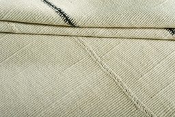 Full view of New Modern Design rug from Iran / Persia, 250 × 164 cm in Beige tones