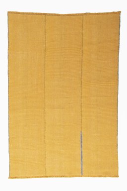 Full view of New Modern Design rug from Iran / Persia, 251 × 175 cm in Yellow tones
