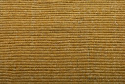 Backside of handmade New Modern Design rug showing knot structure and weave density
