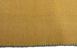 Close-up detail of New Modern Design rug from Iran / Persia showing Wool weave