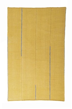 Full view of New Modern Design rug from Iran / Persia, 314 × 201 cm in Yellow tones