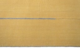 Close-up detail of New Modern Design rug from Iran / Persia showing Wool weave