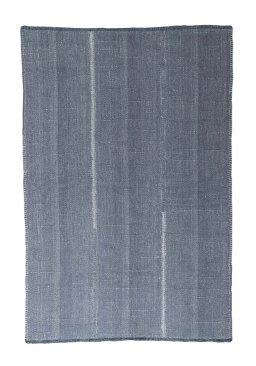 Full view of New Modern Design rug from Iran / Persia, 248 × 171 cm in Blue tones