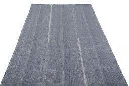 Close-up detail of New Modern Design rug from Iran / Persia showing Wool weave