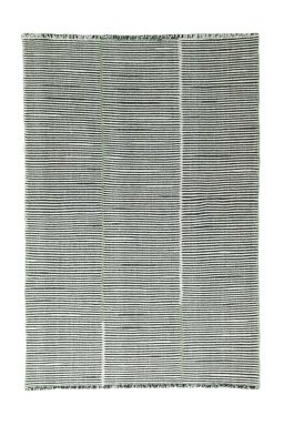 Full view of New Modern Design rug from Iran / Persia, 248 × 170 cm in Beige tones