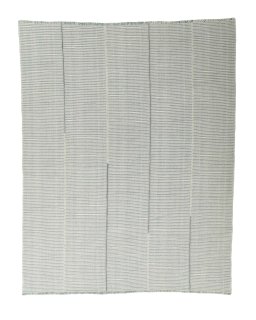 Full view of New Modern Design rug from Iran / Persia, 315 × 253 cm in Gray tones