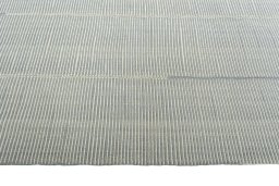 Close-up detail of New Modern Design rug from Iran / Persia showing Wool weave