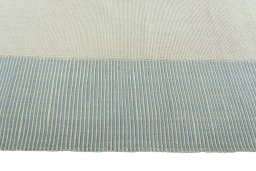Close-up detail of New Modern Design rug from Iran / Persia showing Wool weave