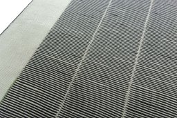 Surface texture of New Modern Design rug with natural Wool and intricate pattern