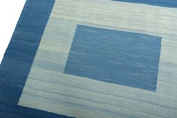 Surface texture of New Modern Design rug with natural Wool and intricate pattern