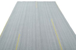 Surface texture of New Modern Design rug with natural Wool and intricate pattern