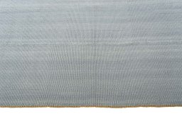 Close-up detail of New Modern Design rug from Iran / Persia showing Wool weave