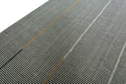 Surface texture of New Modern Design rug with natural Wool and intricate pattern