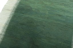 Surface texture of New Modern Design rug with natural Wool and intricate pattern