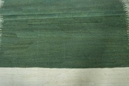 Full view of New Modern Design rug from Iran / Persia, 192 × 155 cm in Green tones