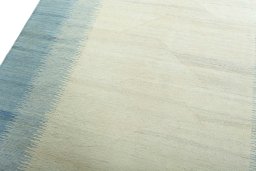 Surface texture of New Modern Design rug with natural Wool and intricate pattern