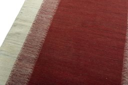 Surface texture of New Modern Design rug with natural Wool and intricate pattern