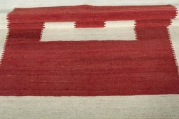 Full view of New Modern Design rug from Iran / Persia, 193 × 125 cm in Beige tones