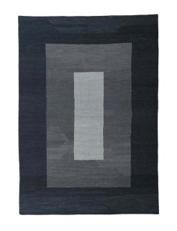 Full view of New Modern Design rug from Iran / Persia, 290 × 204 cm in Gray tones