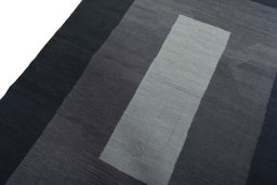Surface texture of New Modern Design rug with natural Wool and intricate pattern