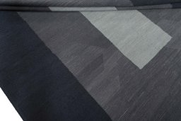 Full view of New Modern Design rug from Iran / Persia, 290 × 204 cm in Gray tones