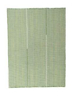 Full view of New Modern Design rug from Iran / Persia, 200 × 152 cm in Green tones
