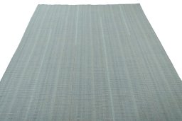 Close-up detail of New Modern Design rug from Iran / Persia showing Wool weave