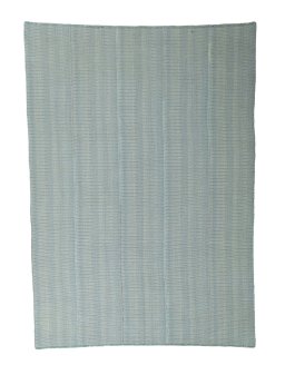 Full view of New Modern Design rug from Iran / Persia, 348 × 254 cm in Blue tones