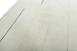 Surface texture of New Modern Design rug with natural Wool and intricate pattern