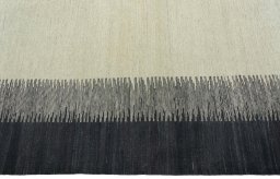 Close-up detail of New Modern Design rug from Turkey showing Wool weave
