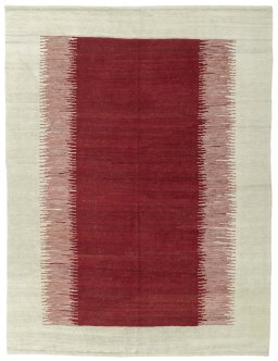 Full view of New Modern Design rug from Turkey, 200 × 151 cm in Red tones