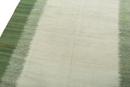 Surface texture of New Modern Design rug with natural Wool and intricate pattern