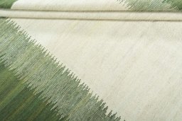 Full view of New Modern Design rug from Turkey, 256 × 172 cm in Green tones