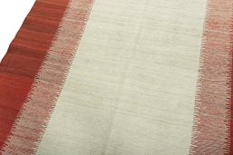 Surface texture of New Modern Design rug with natural Wool and intricate pattern