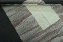 Full view of New Modern Design rug from Turkey, 203 × 162 cm in Gray tones