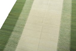 Surface texture of New Modern Design rug with natural Wool and intricate pattern