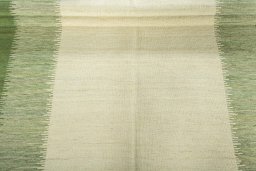 Full view of New Modern Design rug from Turkey, 214 × 152 cm in Green tones