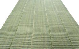 Close-up detail of New Modern Design rug from Turkey showing Wool weave