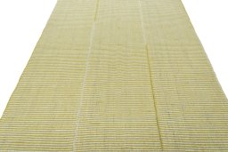 Close-up detail of New Modern Design rug from Turkey showing Wool weave