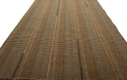 Close-up detail of New Modern Design rug from Turkey showing Wool weave
