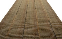 Close-up detail of New Modern Design rug from Turkey showing Wool weave