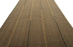 Close-up detail of New Modern Design rug from Turkey showing Wool weave