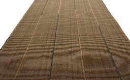Close-up detail of New Modern Design rug from Turkey showing Wool weave