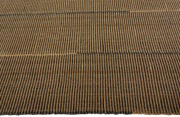 Close-up detail of New Modern Design rug from Turkey showing Wool weave