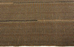 Close-up detail of New Modern Design rug from Turkey showing Wool weave